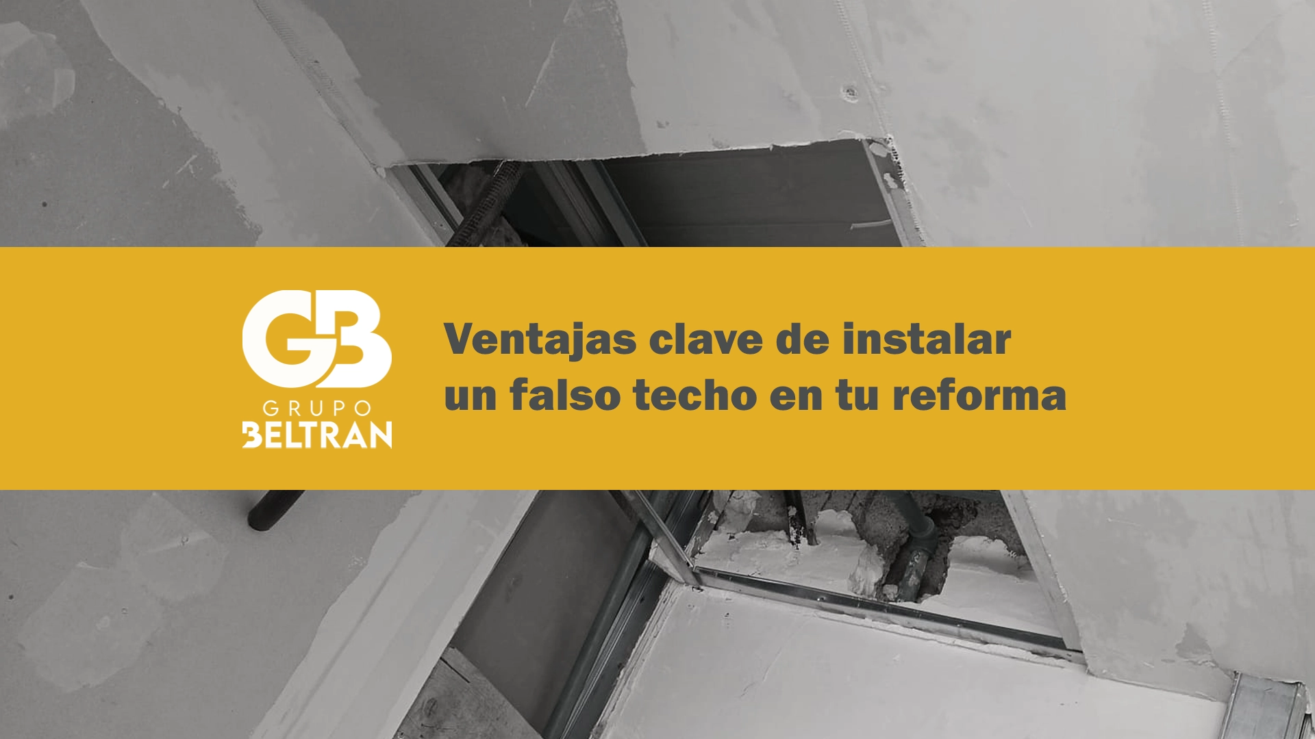 ventajas falso techo reformas